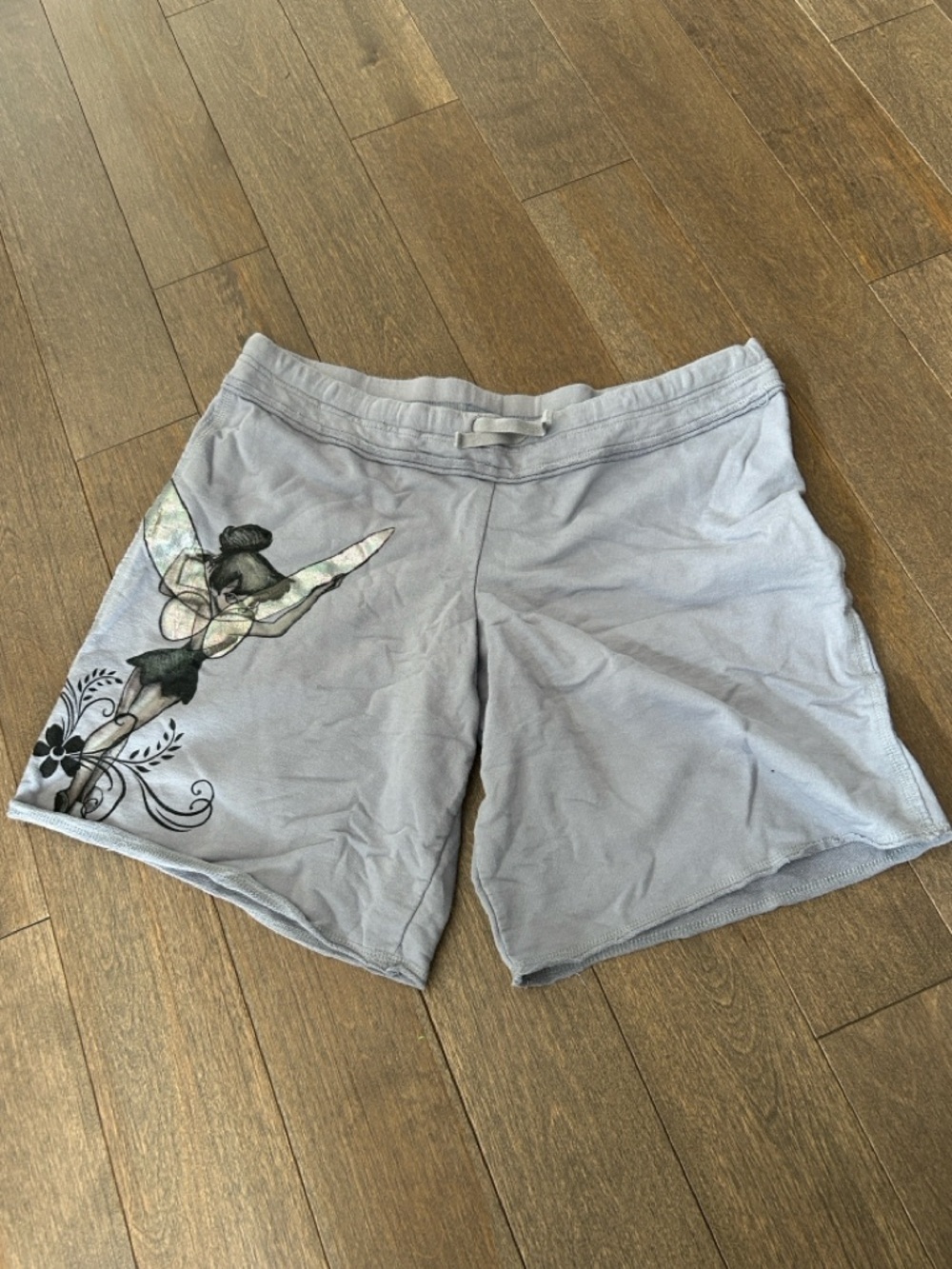 DISNEY Tinkerbell‎ sweat shorts size XL